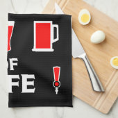 Linge De Cuisine Boissons de bières artisanales (Quart Plié)