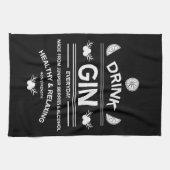 Linge De Cuisine Boissons Gin | Love Gin | Décor | Service de barre (Horizontal)