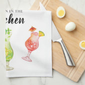 Linge De Cuisine Boissons tropicales de la cuisine (Quart Plié)