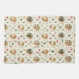 Linge De Cuisine Boîte à Bento Ourson Japonais Mignon