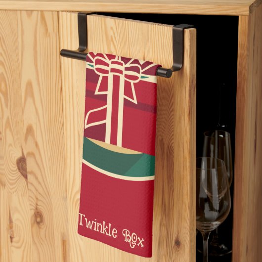 Linge De Cuisine Boîte à ongles (Pliage en tiers)
