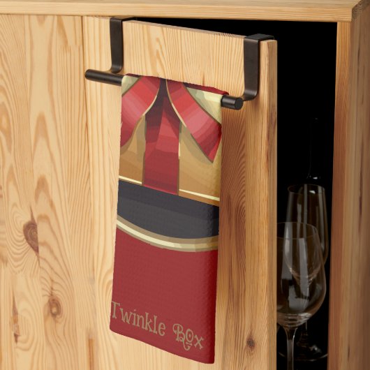 Linge De Cuisine Boîte à ongles (Pliage en tiers)