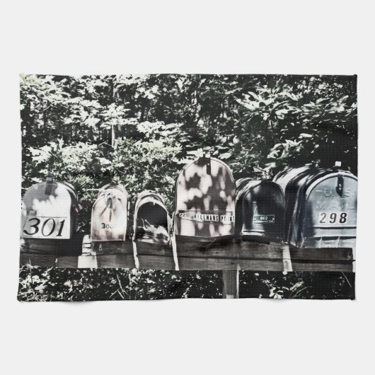 Linge De Cuisine Boîtes aux lettres rurales (Horizontal)