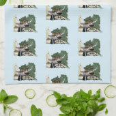 Linge De Cuisine Boîtes de sommeil vertes Dragon (Plié)