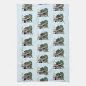 Linge De Cuisine Boîtes de sommeil vertes Dragon (Vertical)