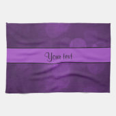 Linge De Cuisine Bokeh pourpre (Horizontal)