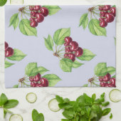 Linge De Cuisine Bold Cherry sur Branches par Natasha Us (Plié)