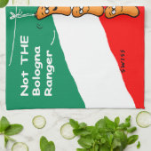 Linge De Cuisine Bologne amusante et Chiens chauds Grillage BBQ (Plié)