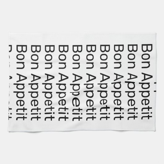 Linge De Cuisine Bon Appetit (Horizontal)