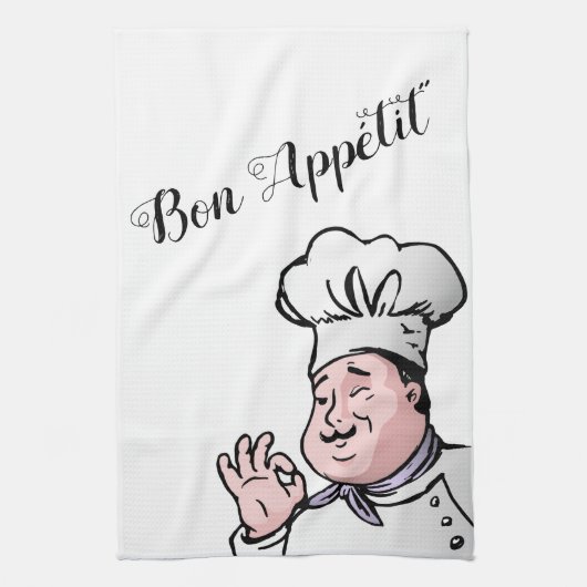 Linge De Cuisine Bon appétit Chef (Vertical)