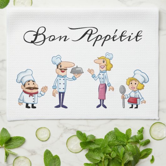 Linge De Cuisine Bon Appétit Chef Family (Plié)