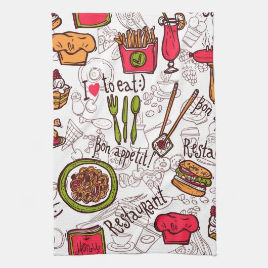 Linge De Cuisine Bon Appetite  (Vertical)