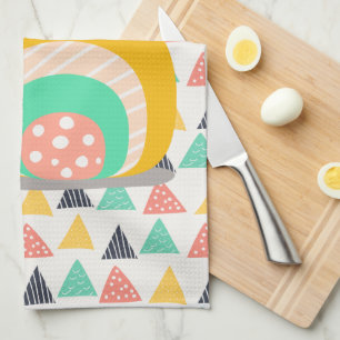Linge De Cuisine Bon escargot sur les triangles