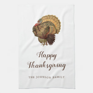 Linge De Cuisine Bon thanksgiving de Turquie vintage