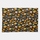 Linge De Cuisine Bonbon d'Halloween (Horizontal)