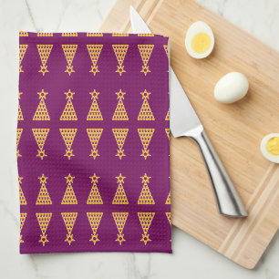 Linge De Cuisine Bonbons Corbeau Arbre de Noël Automne