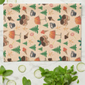Linge De Cuisine Bonbons de Noël (Plié)