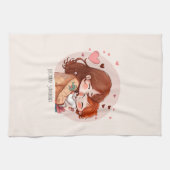 Linge De Cuisine Bond adorable maman et fille (14) (Horizontal)