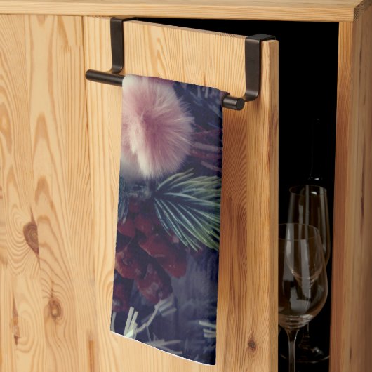 Linge De Cuisine Bonhomme de neige Noël (Pliage en tiers)