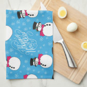 Linge De Cuisine bonhomme de Noël (Quart Plié)