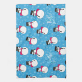 Linge De Cuisine bonhomme de Noël (Vertical)