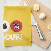 Linge De Cuisine Bonjour ! (Quart Plié)