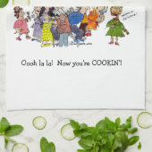 Linge De Cuisine Bonjour au chef (Plié)