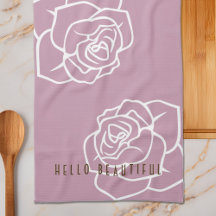 Bonjour Belle - Roses Roses Modernes Chic