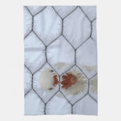 Linge De Cuisine Bonjour ! Canard derrière la cuisine de clôture ge (Vertical)