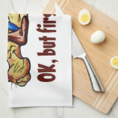Linge De Cuisine Bonjour Joe (Quart Plié)