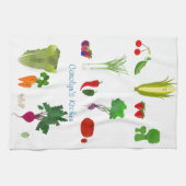 Linge De Cuisine Bonne alimentation personnalisée (Horizontal)