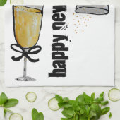 Linge De Cuisine Bonne année (Plié)