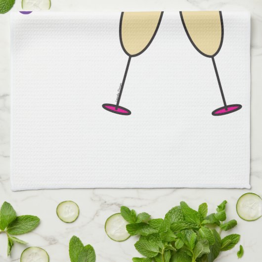 Linge De Cuisine Bonne année (Plié)