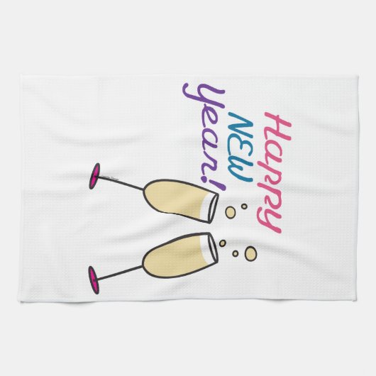 Linge De Cuisine Bonne année (Horizontal)