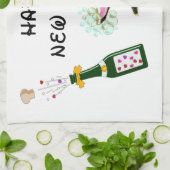 Linge De Cuisine Bonne année (Plié)