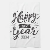 Linge De Cuisine Bonne année 2024 (Vertical)