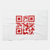 Linge De Cuisine Bonne année ! — Code QR (Horizontal)