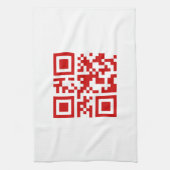 Linge De Cuisine Bonne année ! — Code QR (Vertical)