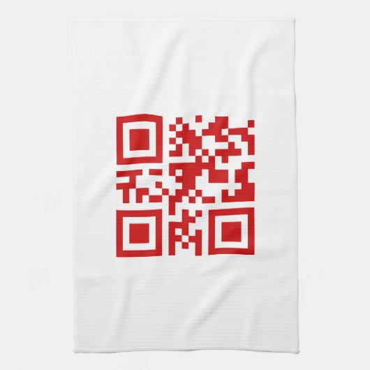 Linge De Cuisine Bonne année ! — Code QR (Vertical)