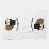 Linge De Cuisine Bonne année ! Dapper Hedgehog (Horizontal)