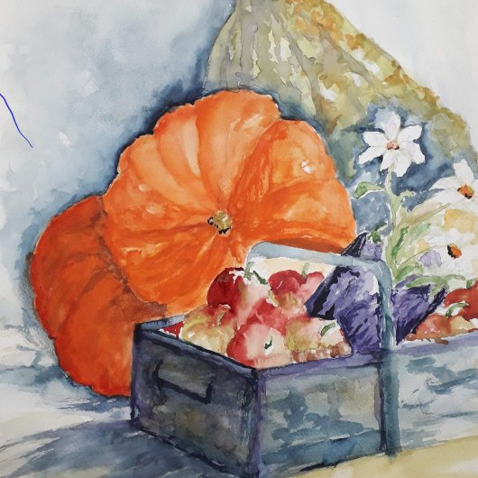 Linge De Cuisine Bonne chute citrouilles