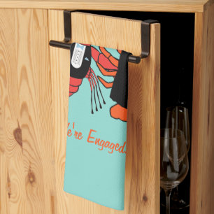 Linge De Cuisine Bonne fête de l'ébullition de l'écrevisse en coupl