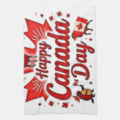 Linge De Cuisine Bonne fête du Canada ! (Vertical)