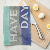 Linge De Cuisine Bonne journée et meilleure nuit Gardez-la frais. (Quart Plié)