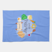 Linge De Cuisine Bonne Pâque (Horizontal)