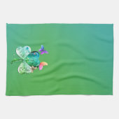 Linge De Cuisine "Bonne Saint Patrick" Shamrock (Horizontal)