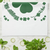 Linge De Cuisine Bonne Saint Patrick's Day (Plié)