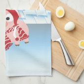 Linge De Cuisine Bonnes fêtes ! Porc d'hiver (Quart Plié)