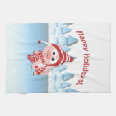 Linge De Cuisine Bonnes fêtes ! Porc d'hiver (Horizontal)