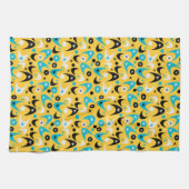 Linge De Cuisine Boomerangs rétro (Horizontal)